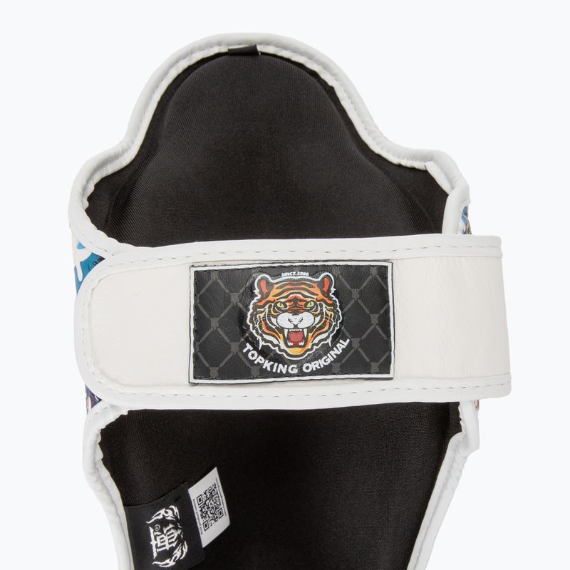 Ochraniacze piszczeli i stóp Top King Wild Tiger King white 6