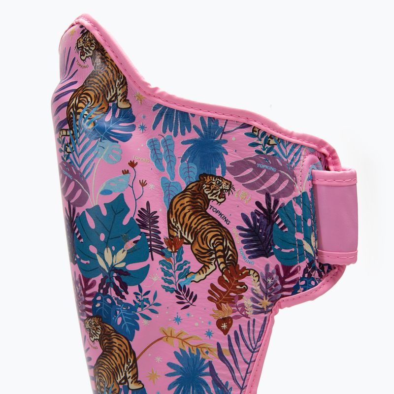 Ochraniacze piszczeli i stóp Top King Wild Tiger King pink 3
