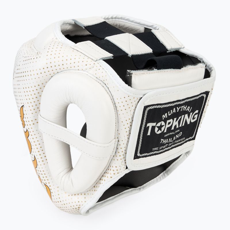 Kask bokserski Top King Kanok white 3
