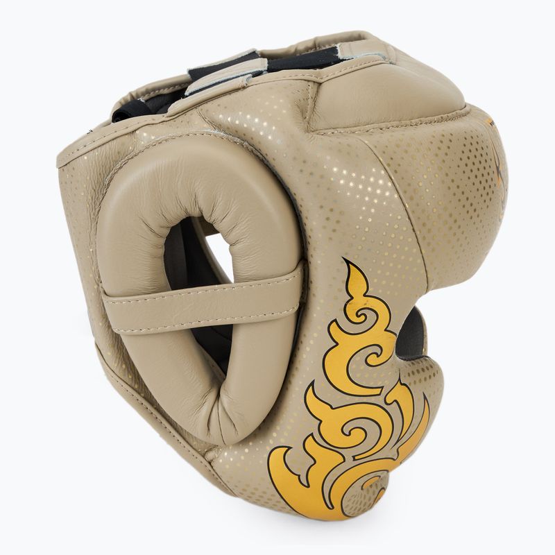 Kask bokserski Top King Kanok beige 2