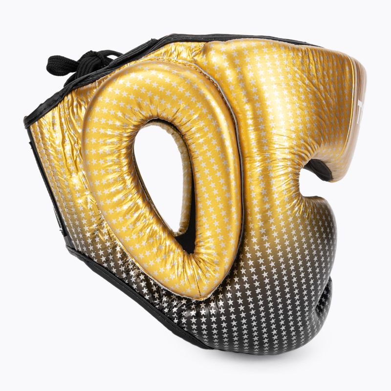 Kask bokserski Top King Super Star gold 2