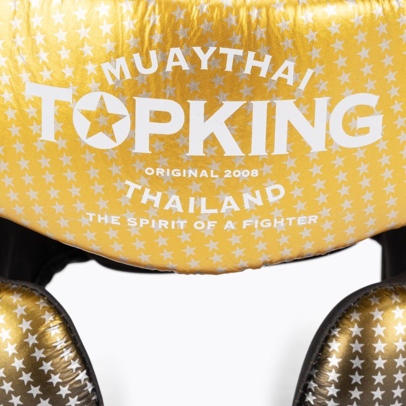 Kask bokserski Top King Super Star gold 4