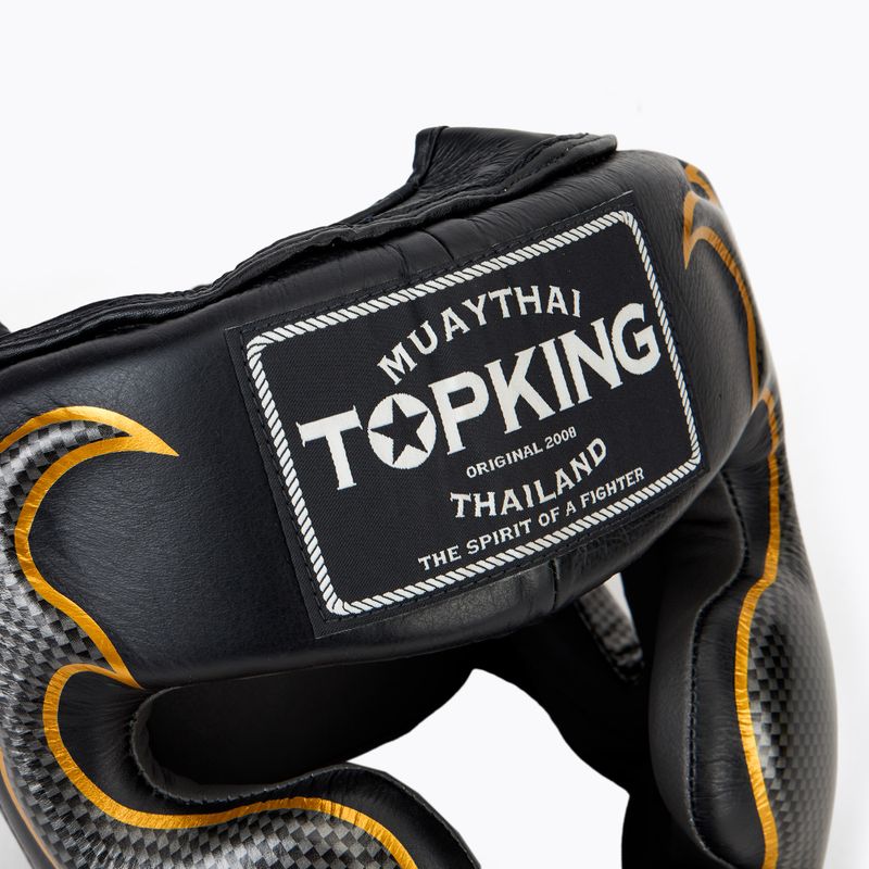 Kask bokserski Top King Empower black/silver 4