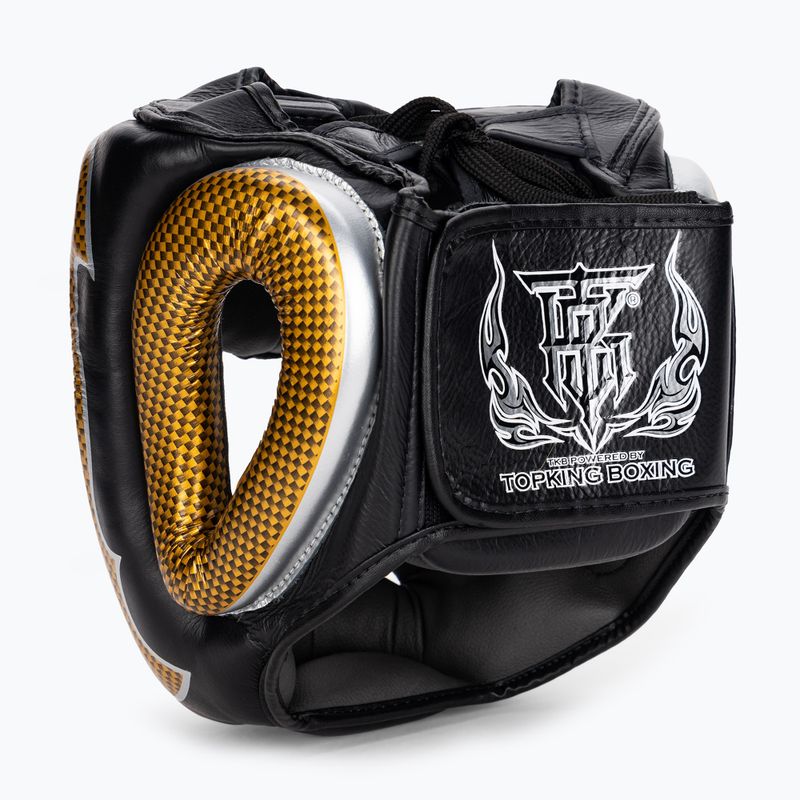 Kask bokserski Top King Empower black/gold 3