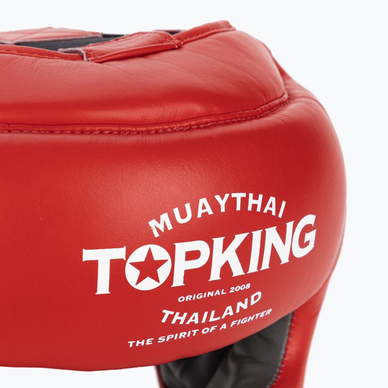 Kask bokserski Top King Full Coverage red 5