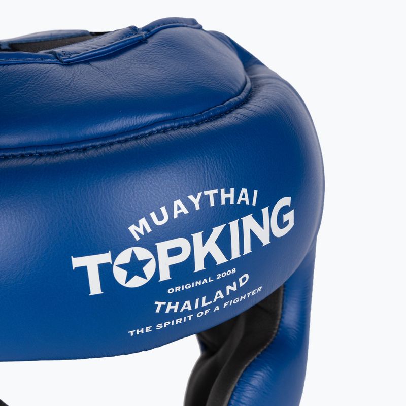 Kask bokserski Top King Full Coverage blue 4