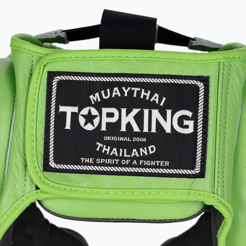 Kask bokserski Top King Full Coverage green 5