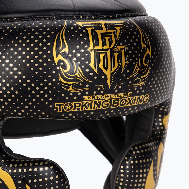 Kask bokserski Top King Kanok black 4