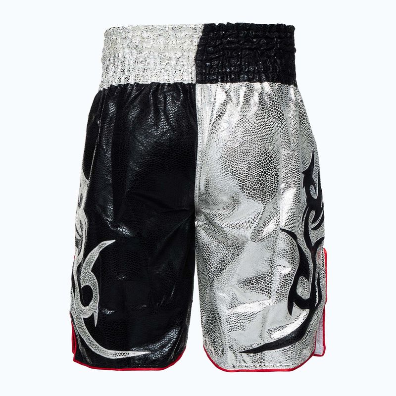 Spodenki treningowe Top King Kickboxing black/white 2