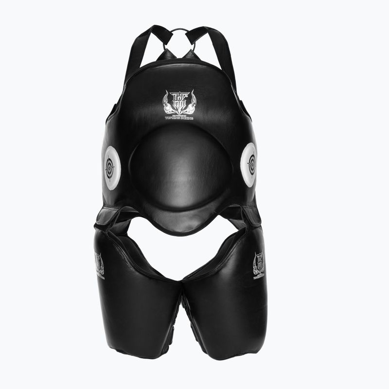 Ochraniacz brzucha i ud Top King Protection black/black