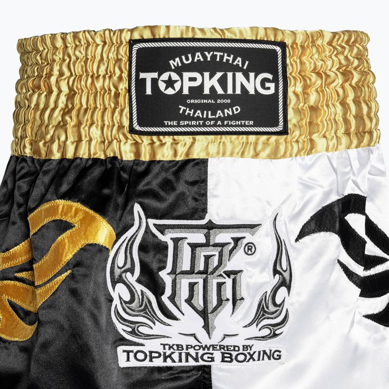 Spodenki treningowe Top King Kickboxing gold 3