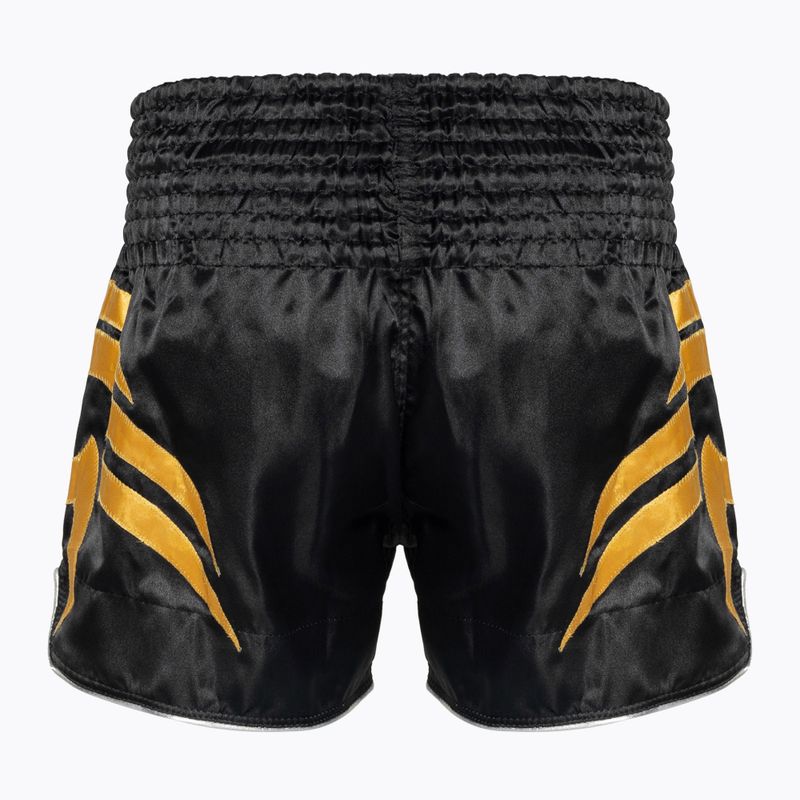 Spodenki treningowe Top King Kickboxing 067 black/gold 2