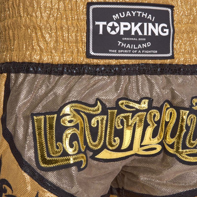 Spodenki treningowe Top King Kickboxing yellow 3