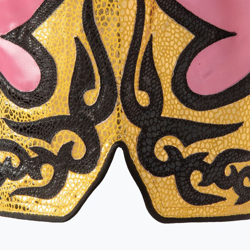 Spodenki treningowe Top King Thai Boxing pink/gold 3