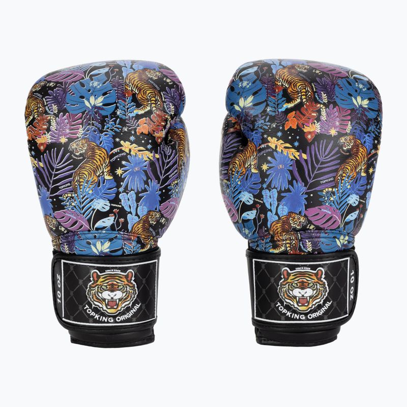 Rękawice bokserskie Top King Boxing Wild Tiger black
