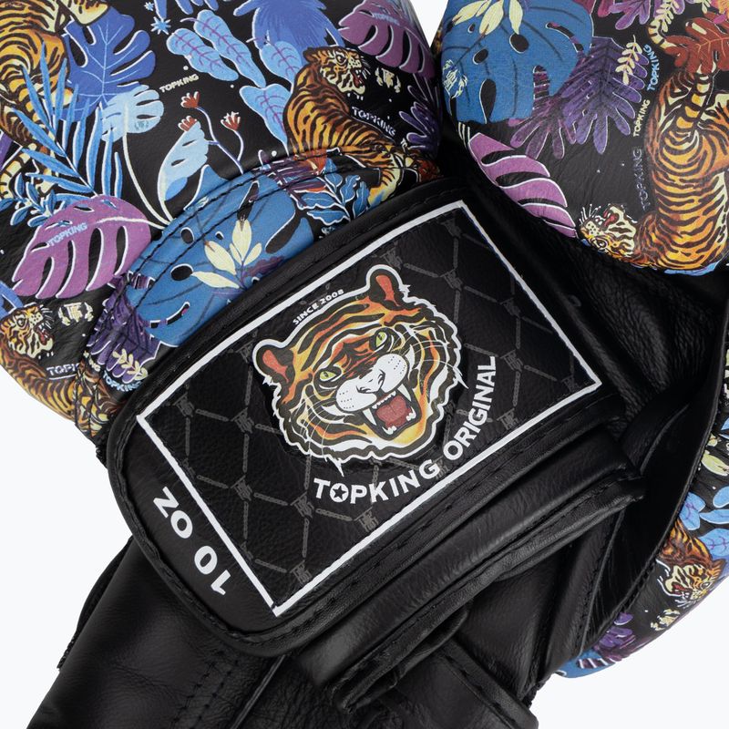 Rękawice bokserskie Top King Boxing Wild Tiger black 4