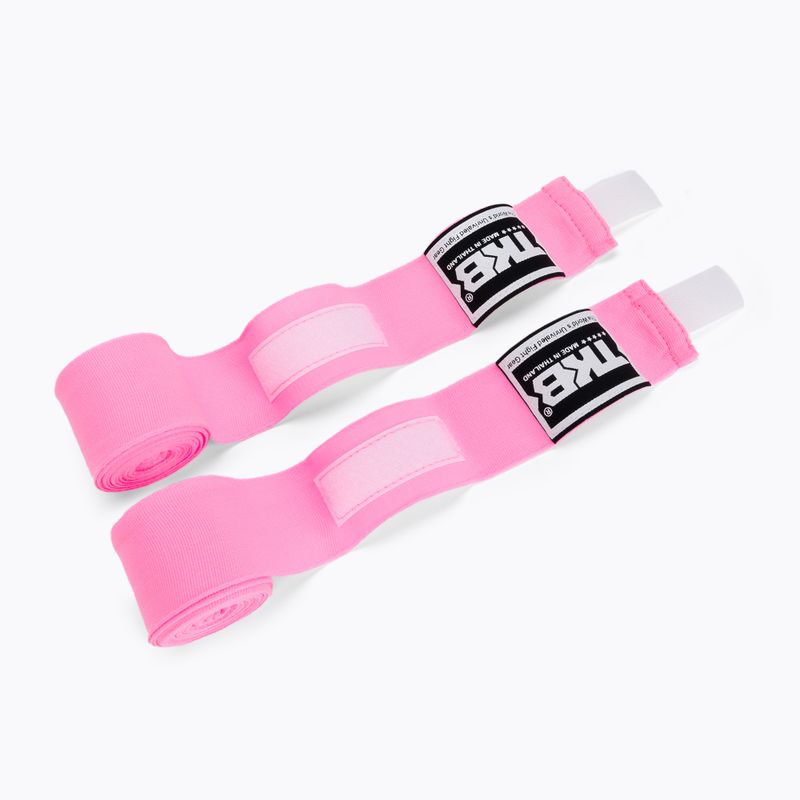Bandaże bokserskie Top King 400 cm pink 2
