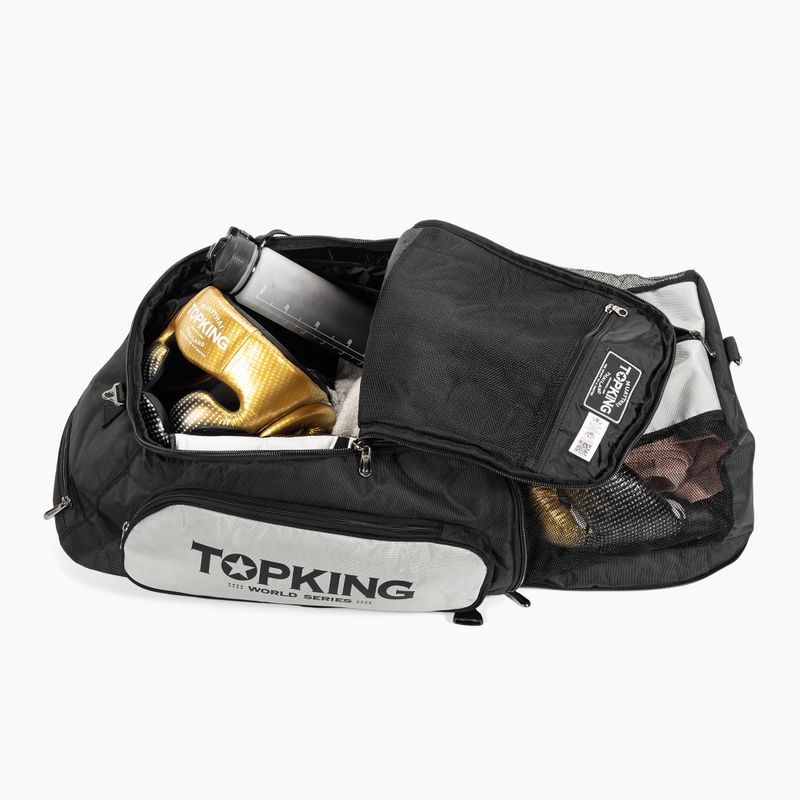 Plecak treningowy Top King Gym black/grey 7