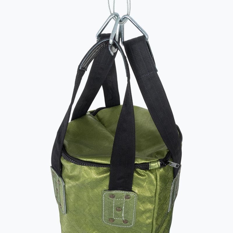Worek bokserski Fairtex 6FT Muaythai Banana Bag “Python Print” Collection - niewypełniony green 2