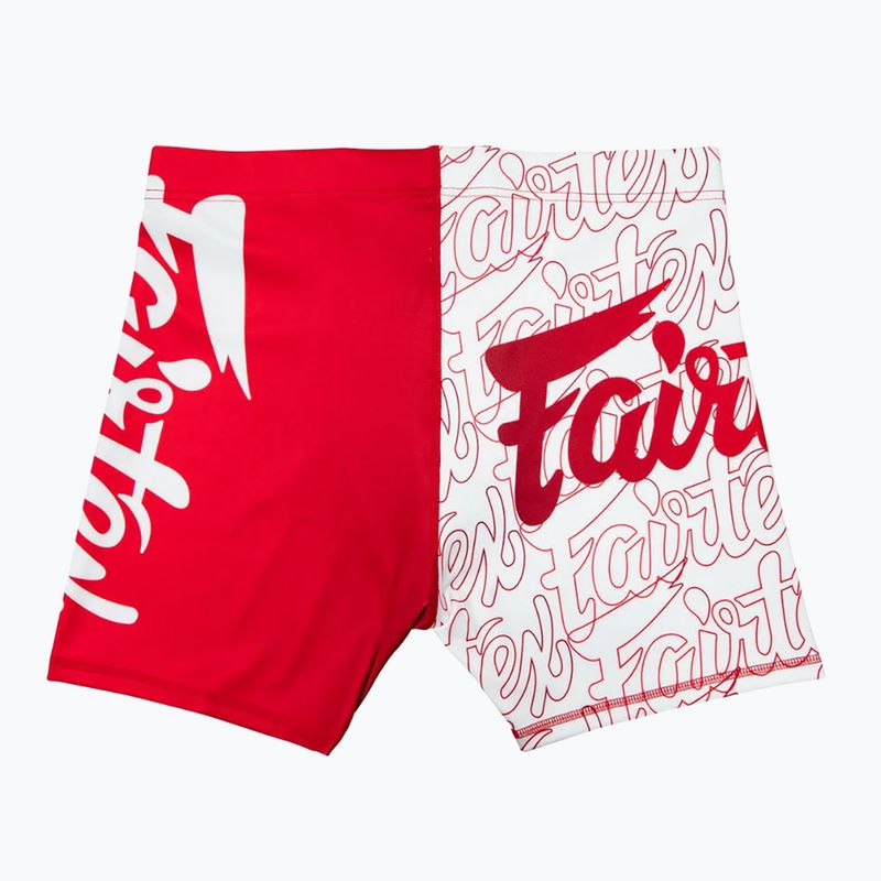 Spodenki treningowe Fairtex Vale Tudo CP4 red 2