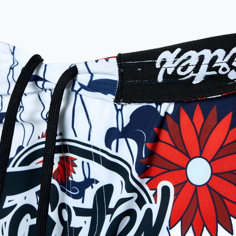 Spodenki treningowe Fairtex MMA Fightshort Deep Passion colorful 5