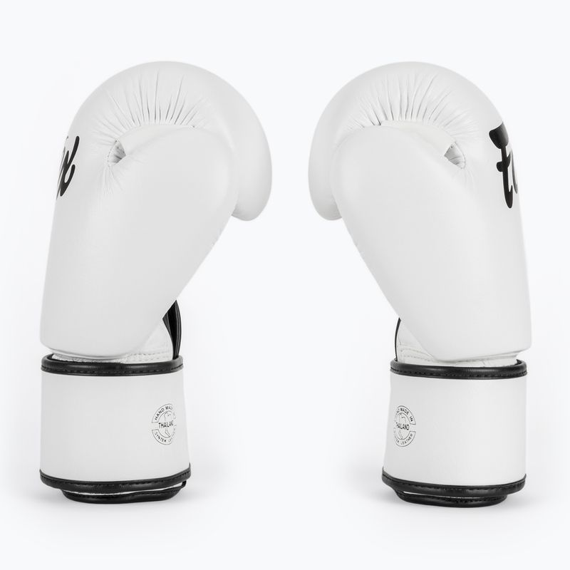 Rękawice bokserskie Fairtex Amateur Boxing white 4