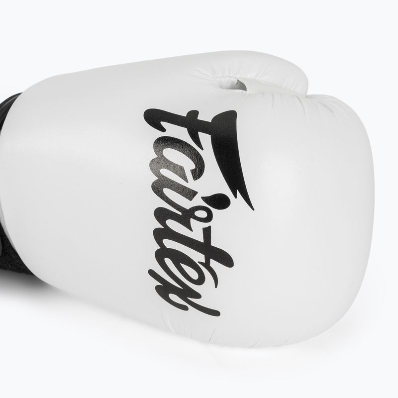 Rękawice bokserskie Fairtex Amateur Boxing white 5