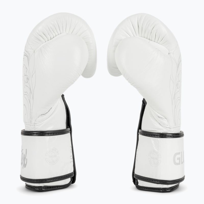 Rękawice bokserskie Fairtex Glory Kickboxing Competition Training Boxing white 4