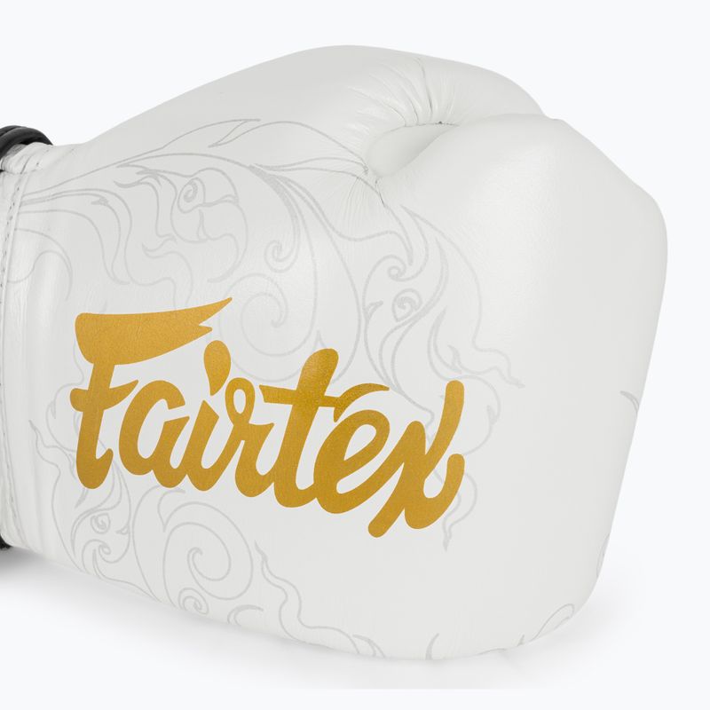 Rękawice bokserskie Fairtex Glory Kickboxing Competition Training Boxing white 5