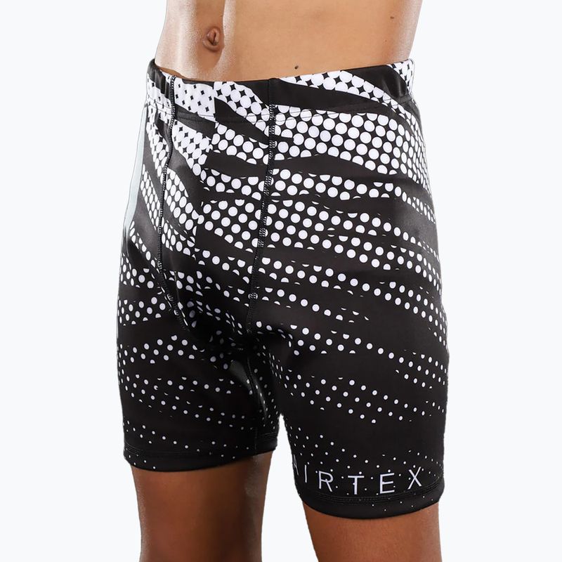 Spodenki treningowe Fairtex Vale Tudo CP10 black/white 2