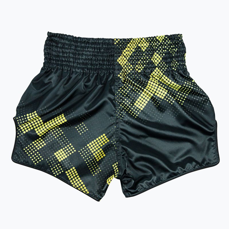 Spodenki treningowe Fairtex Muay Thai S1931 Heart of Gold black/gold 2