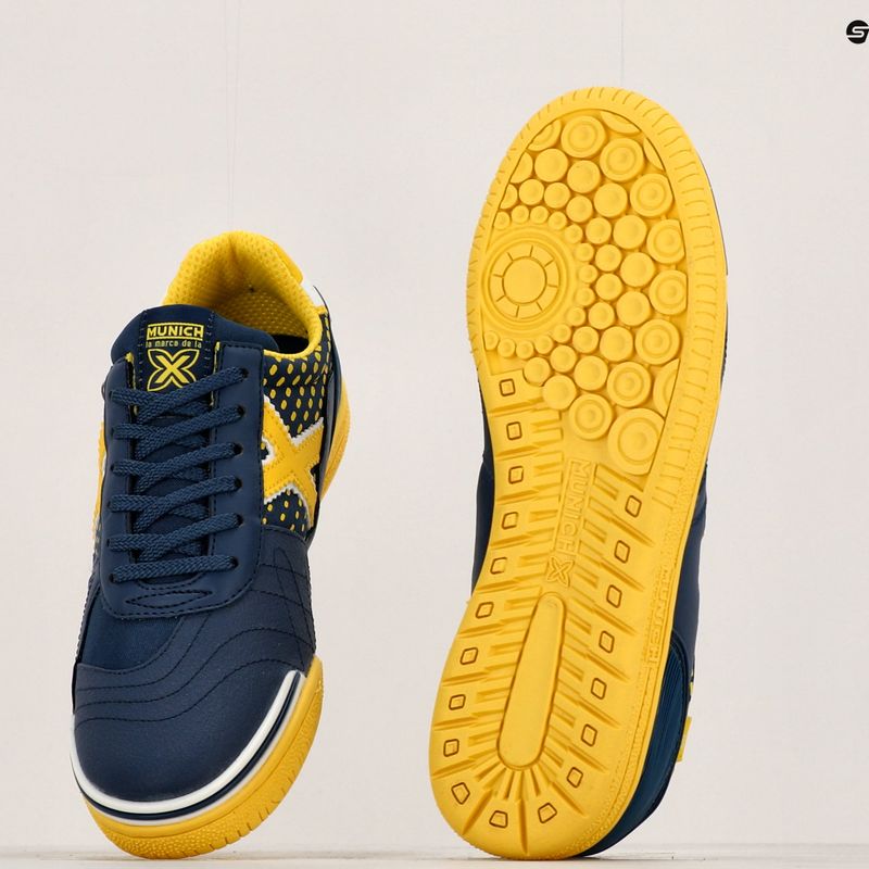 Buty piłkarskie dziecięce MUNICH G-3 Indoor azul 14