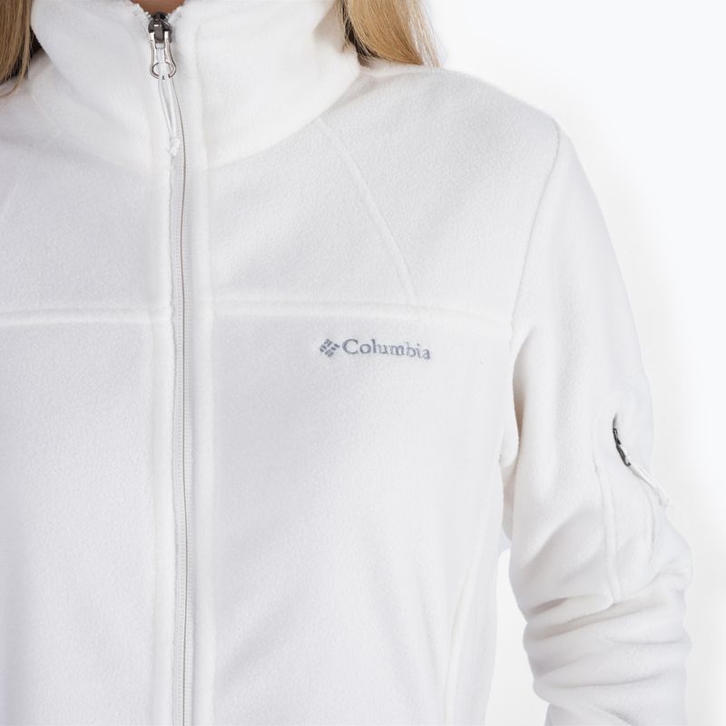 Bluza polarowa damska Columbia Fast Trek II sea salt 4
