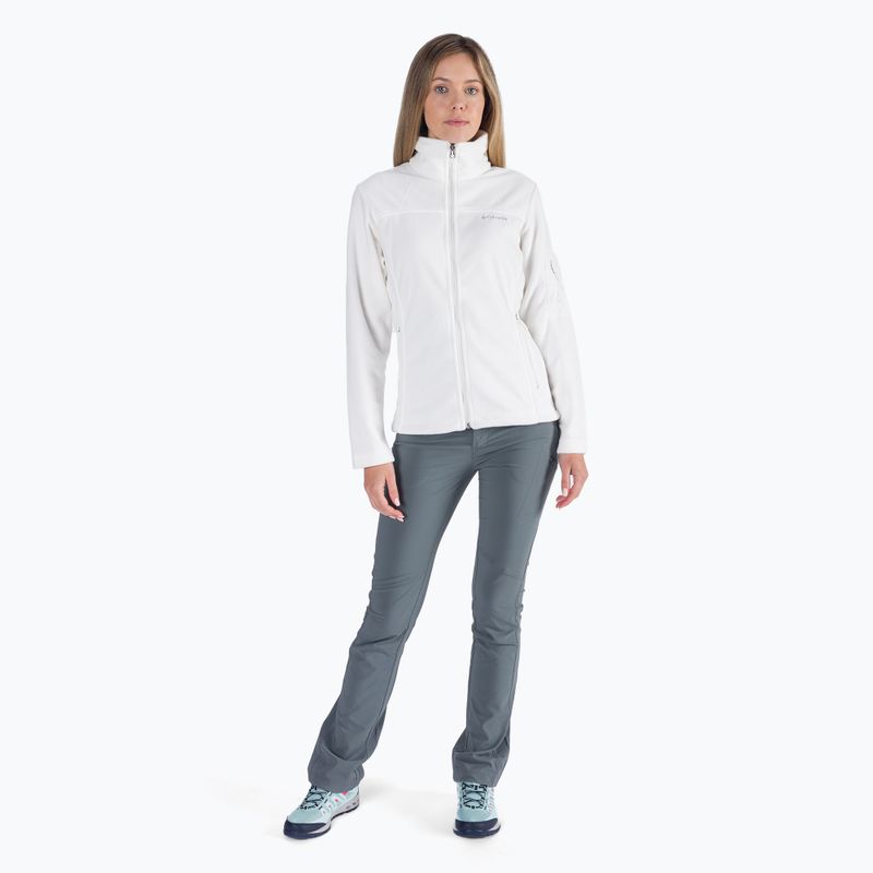 Bluza polarowa damska Columbia Fast Trek II sea salt 6