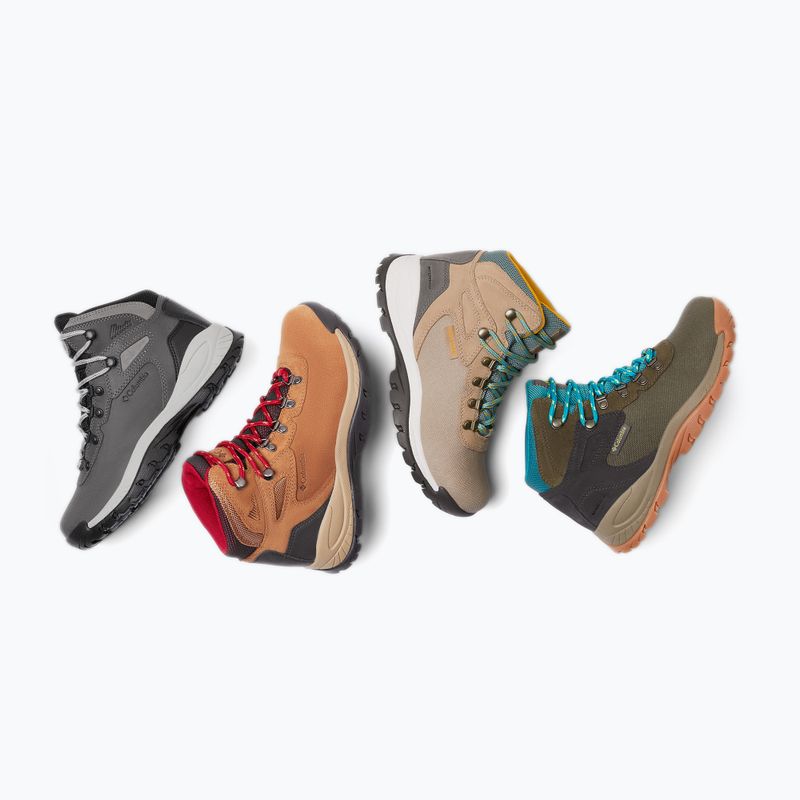 Buty trekkingowe damskie Columbia Newton Ridge Plus quarry/cool wave 13