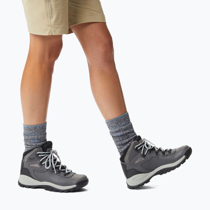 Buty trekkingowe damskie Columbia Newton Ridge Plus quarry/cool wave 14