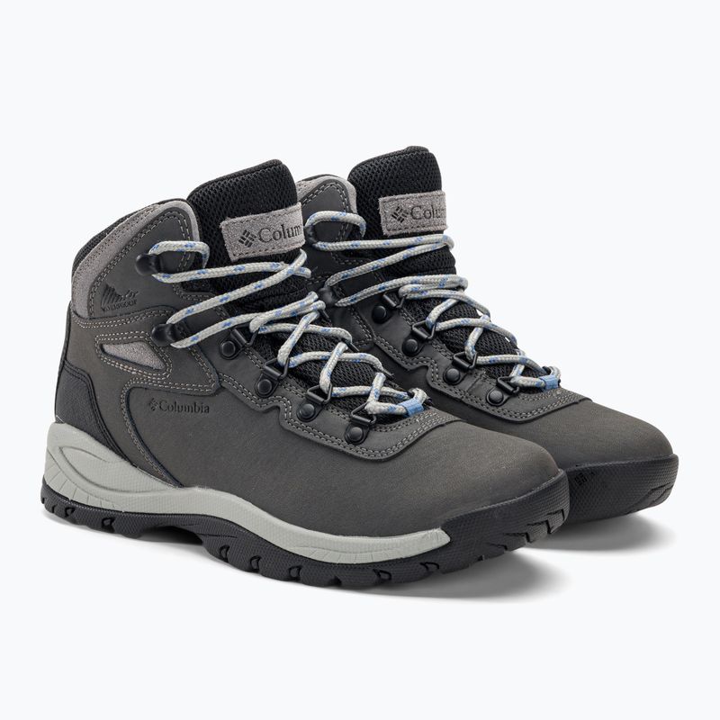 Buty trekkingowe damskie Columbia Newton Ridge Plus quarry/cool wave 4