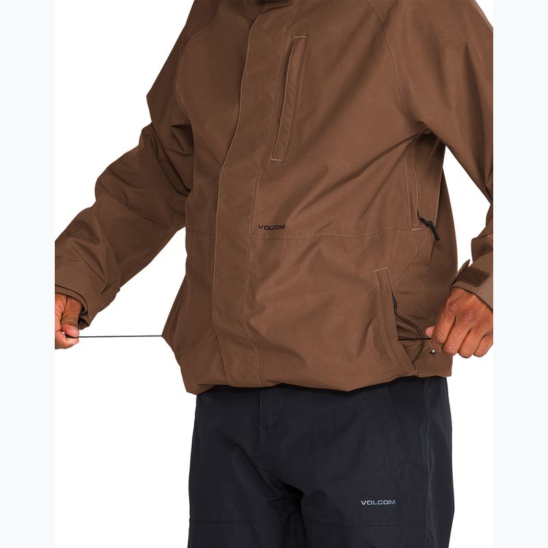 Kurtka snowboardowa męska Volcom Dua Insulated Gore-Tex Jacket desert taupe 8