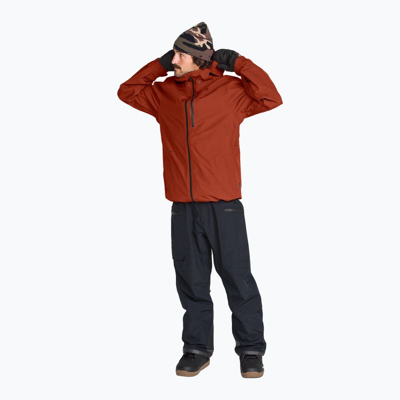 Kurtka snowboardowa męska Volcom L Gore-Tex Jacket burnt orange 2