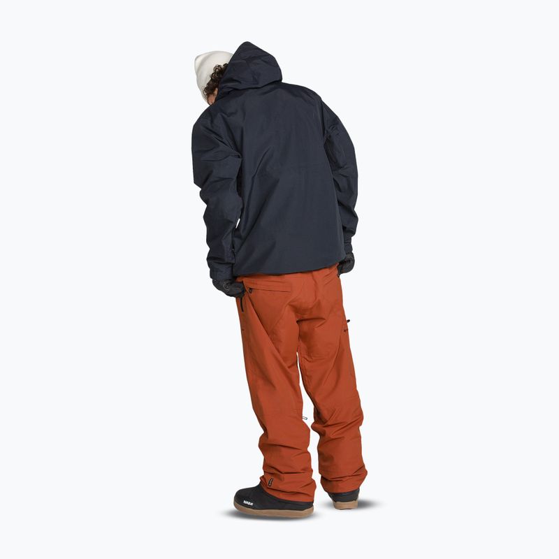 Spodnie snowboardowe męskie Volcom L Gore-Tex Pant Burnt Orange 3