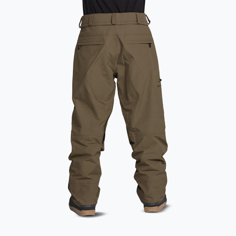 Spodnie snowboardowe męskie Volcom L Gore-Tex Pant Teak 4