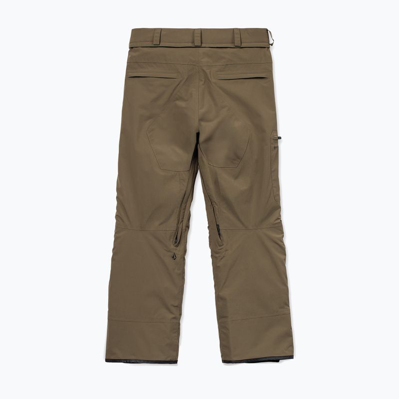 Spodnie snowboardowe męskie Volcom L Gore-Tex Pant Teak 10