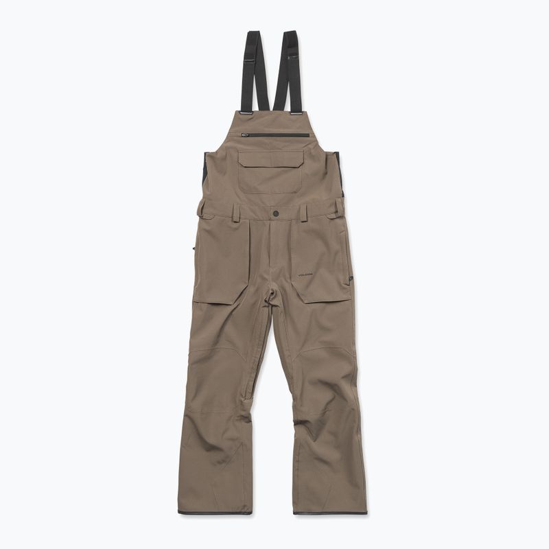 Spodnie snowboardowe męskie Volcom Roan Bib Overall teak 9