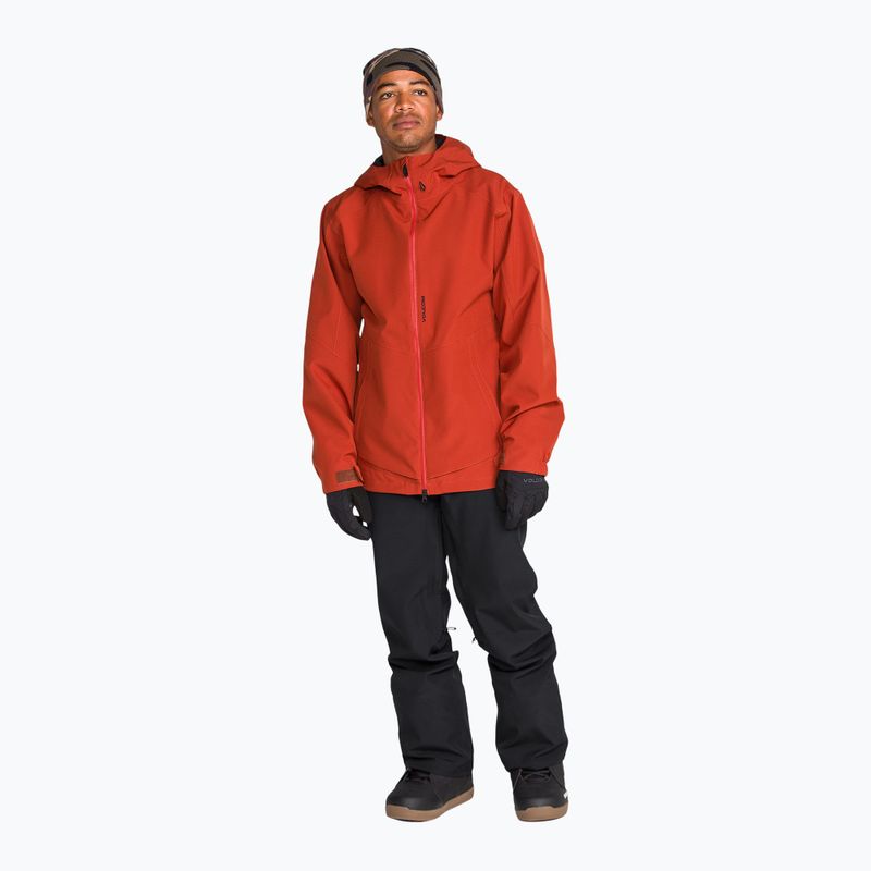 Spodnie snowboardowe męskie Volcom Freakin Snow Chino 2026 black 2