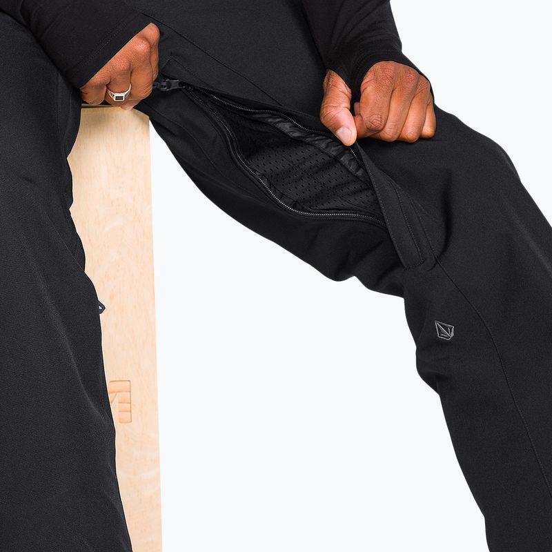 Spodnie snowboardowe męskie Volcom Freakin Snow Chino 2026 black 6