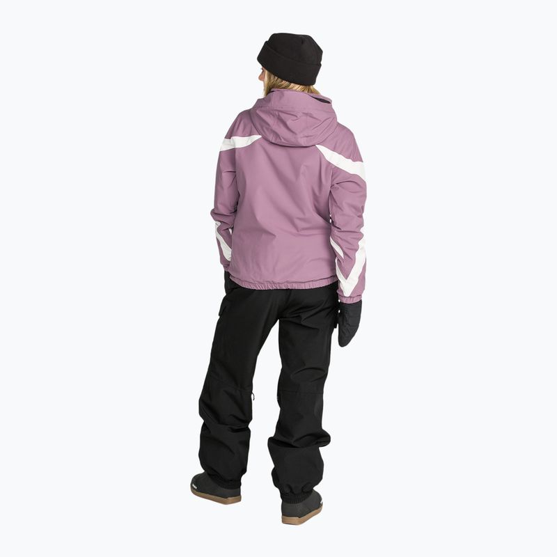 Spodnie snowboardowe damskie Volcom Crestron 3D Stretch Bib Overall black 5