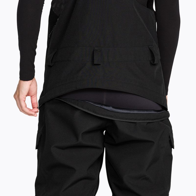 Spodnie snowboardowe damskie Volcom Crestron 3D Stretch Bib Overall black 7