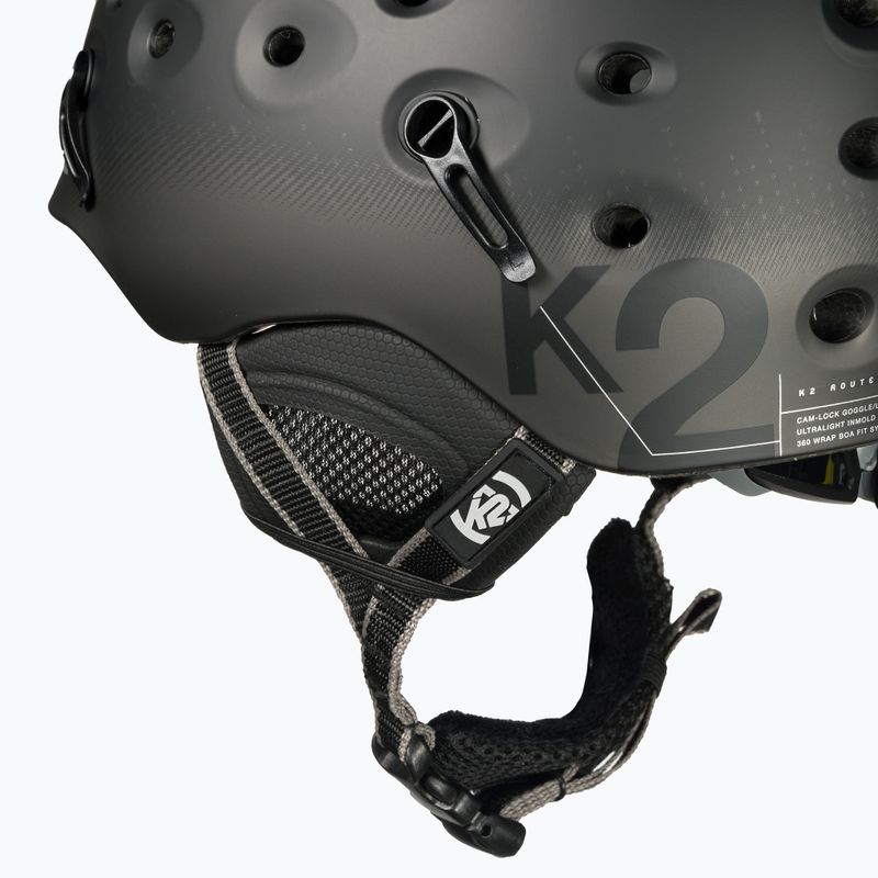 Kask narciarski K2 Route black 7