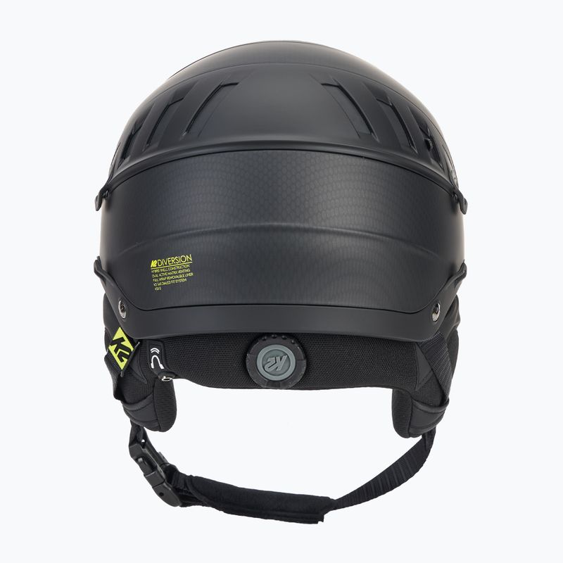 Kask narciarski z systemem audio K2 Diversion black 3