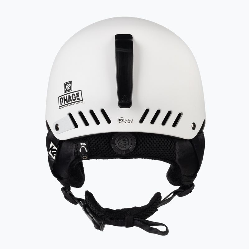 Kask narciarski K2 Phase Pro white 3